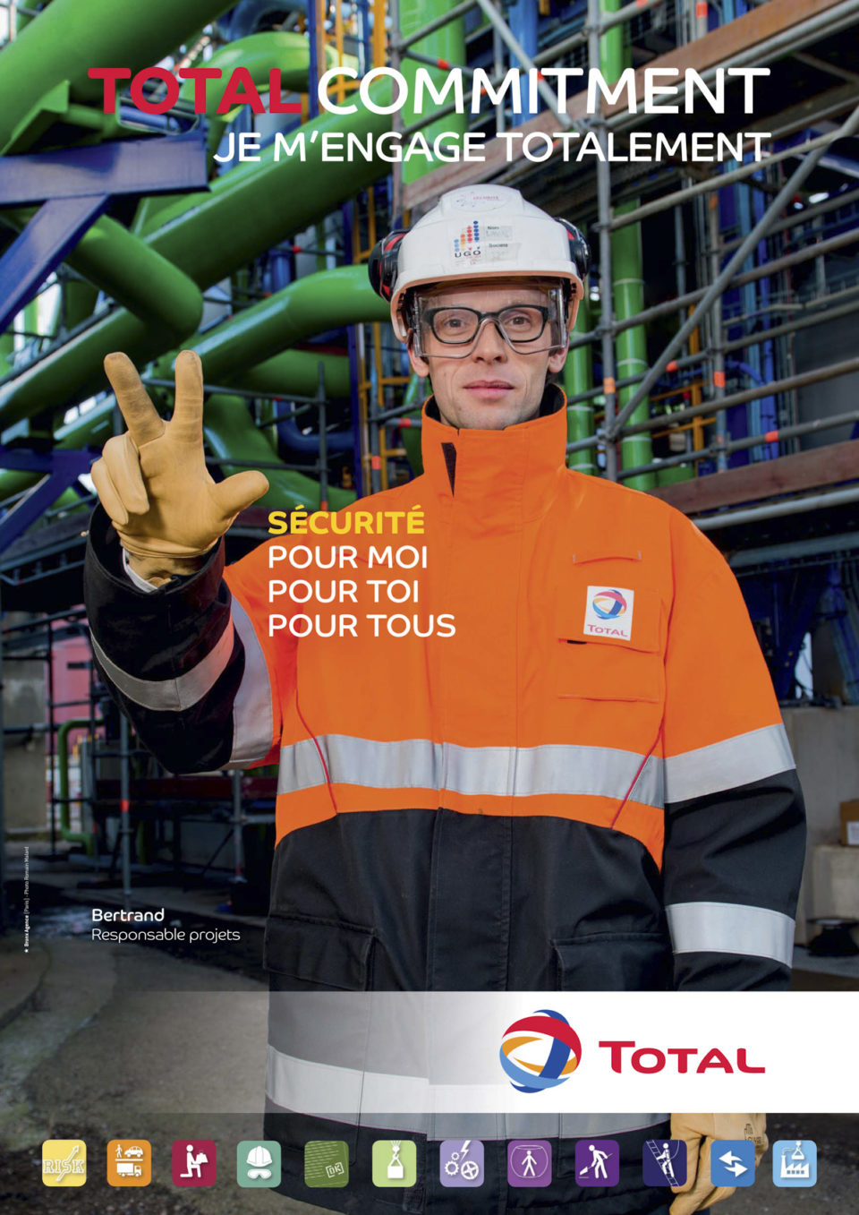 TOTAL, world day for safety campaign.